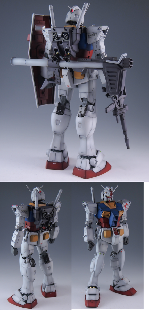 MG RX78-2 ガンダムVer.1.0 改修 : 今日ヤバいザクに会った