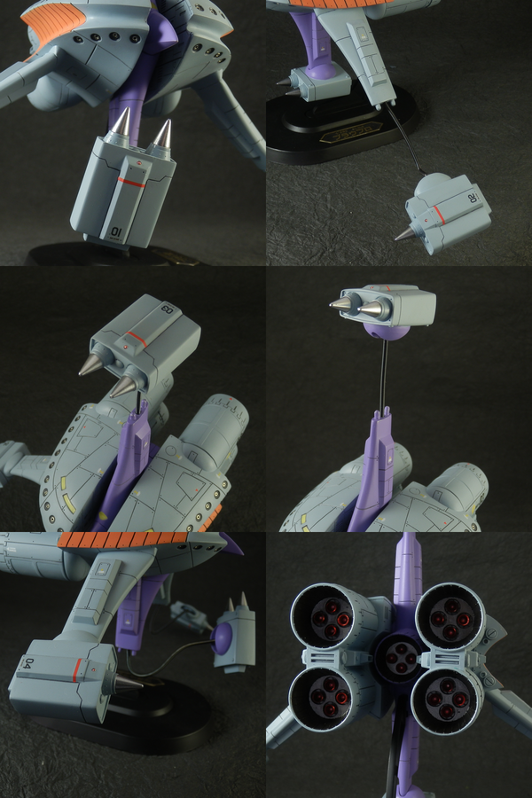 旧キット 1/550 ブラウ・ブロ 改修 : 今日ヤバいザクに会った