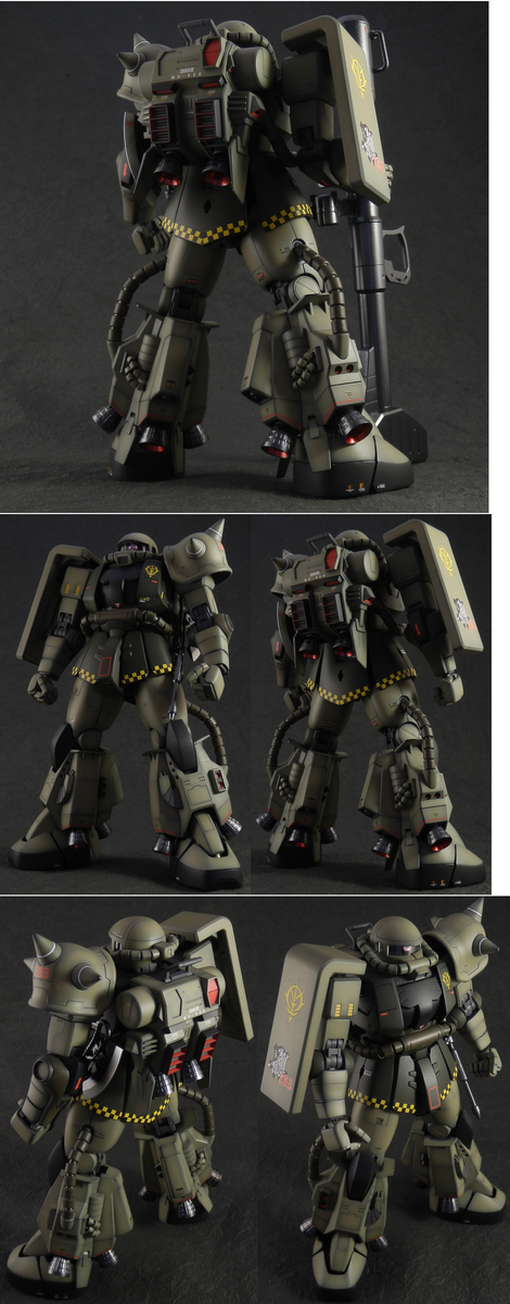 MG 06R-1ザクⅡア・バオア・クー防衛部隊機 : 今日ヤバいザクに
