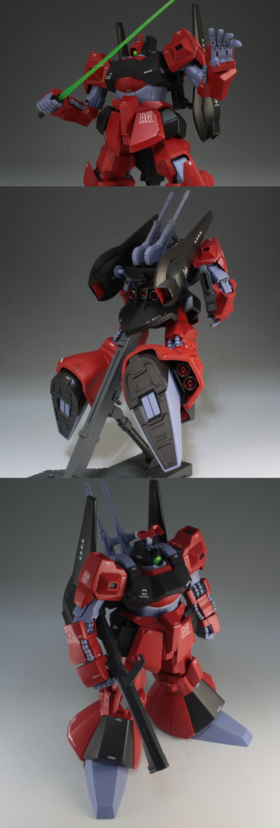 MG リック・ディアス クワトロ・バジーナ機 : 今日ヤバいザクに会った
