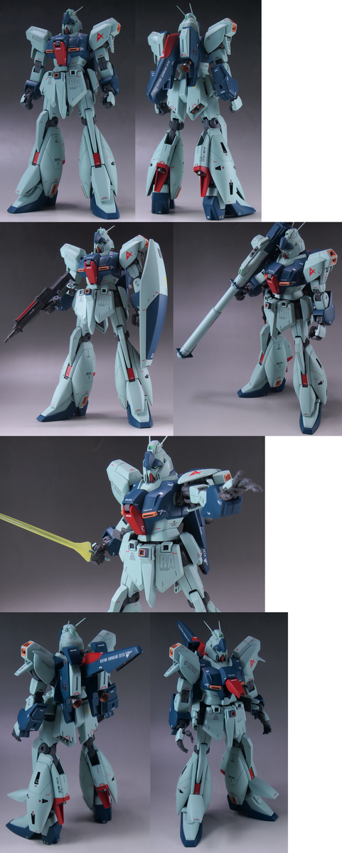 プラモデル 塗装済み完成品 MGリ・ガズィ アムロ専用機
