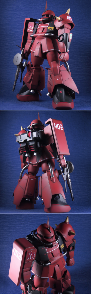 1 60 旧キット Ms 06 R2 ジョニーライデンザク 改修 今日ヤバいザクに会った