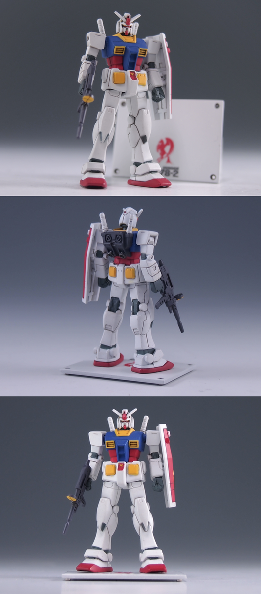 カップヌードル 1/380 RX-78-2 ガンダム 塗装済完成品 : 今日ヤバいザクに会った