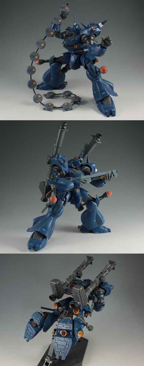 HGUC ケンプファー改修 : 今日ヤバいザクに会った