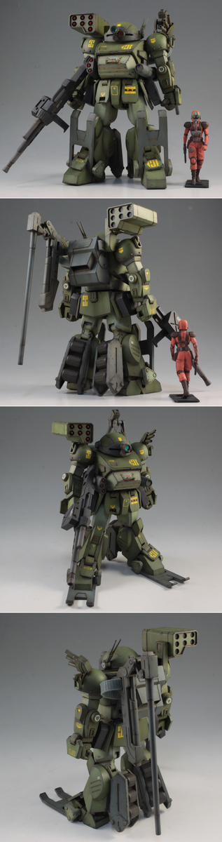 HG バーグラリー・ドッグ＋拡張キット 塗装済完成品 : 今日ヤバいザク