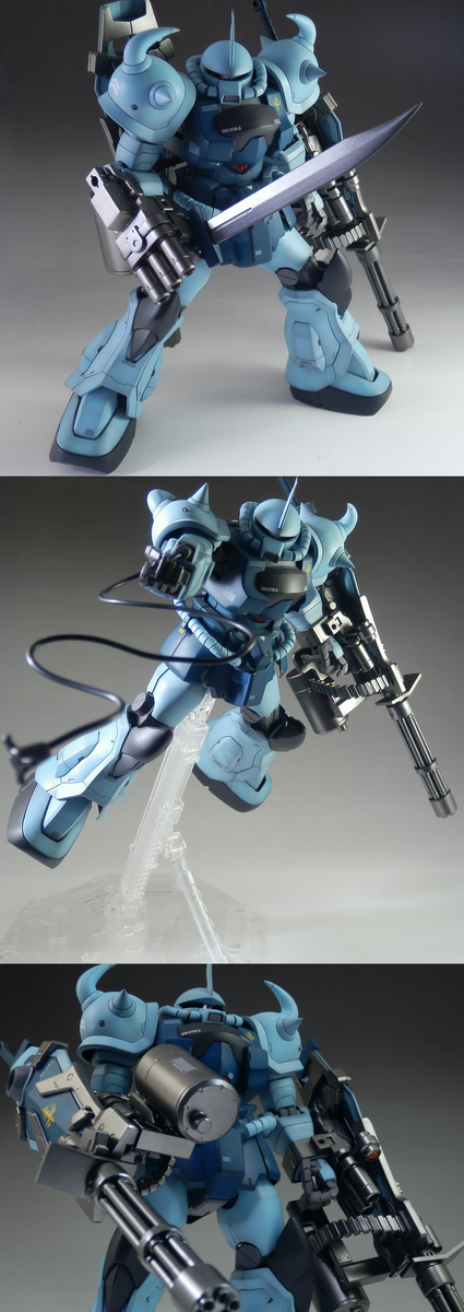 MG グフカスタム ダブルガトリングシールド｜rans46さんの