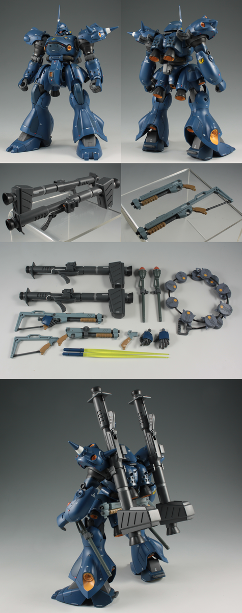 HGUC ケンプファー改修 : 今日ヤバいザクに会った