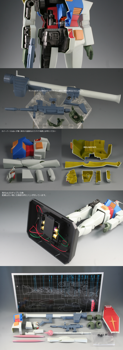 旧キット 1 72 Rx 78 2 ガンダム メカニックモデル 今日ヤバいザクに会った