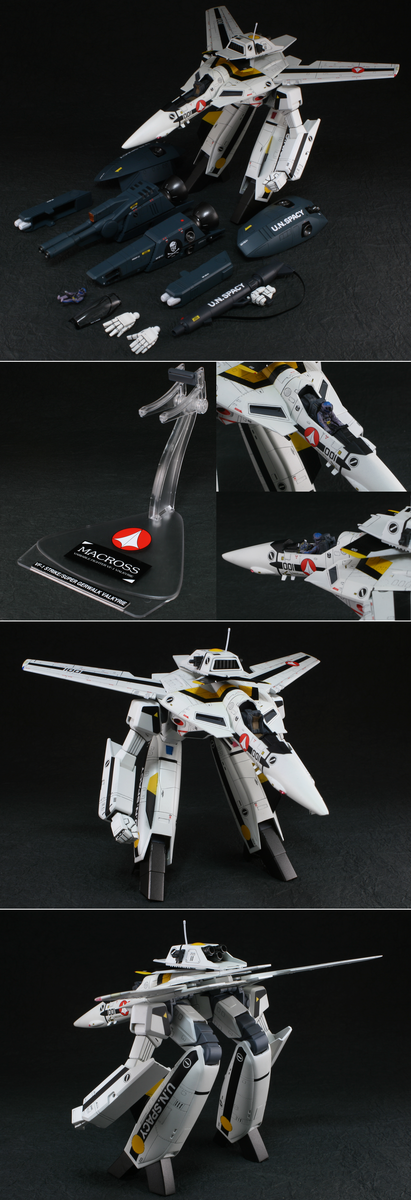 ハセガワ 1/72 VF-1S/A ストライク/スーパーガウォークバルキリー ロイフォッカー機 : 今日ヤバいザクに会った