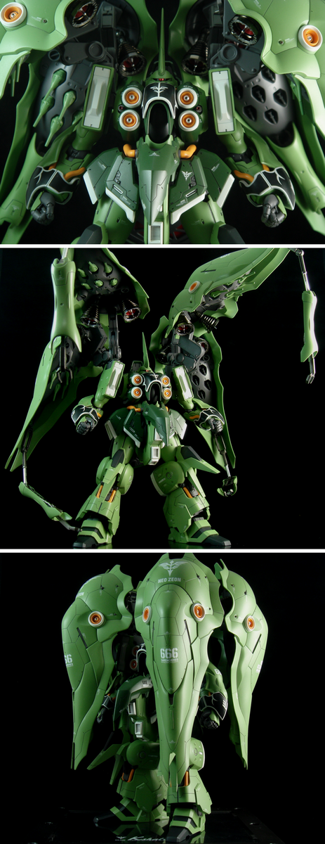 HG　hguc　クシャトリヤ　エアブラシ全塗装　改修　金属ピン　メタルビーズ ガンプラ全塗装】 総額3万円越え‼︎美しきメタルパーツで