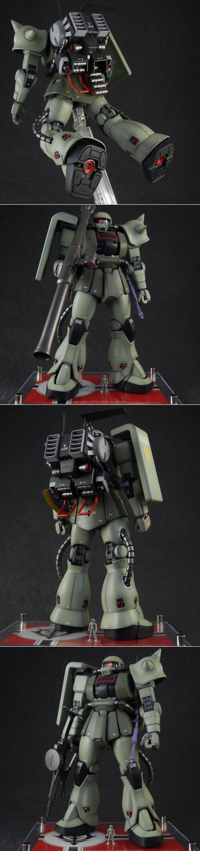 MGザクマインレイヤー　改修塗装済完成品 メタルパーツ組込み MG ザクマインレイヤーVer.2.0 改修 : 今日ヤバいザクに会った