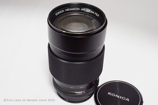 【美品】KONICA HEXANON AR 135mm F2.5 Konica Hexanon AR 135mm F2.5 Lens 62mm Made in Japan with