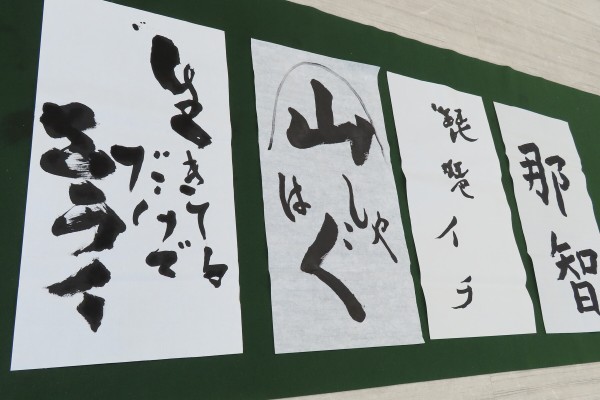 元気が出ることば 武田双鳳の書道教室お稽古日記 京都 大津