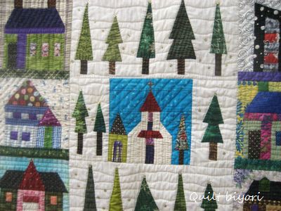 パッチワークタペストリー「森の教会」 【公式通販】