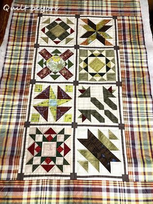 オーダーキルト ダークなサンプラーキルト オーダーキルト ダークなサンプラーキルト