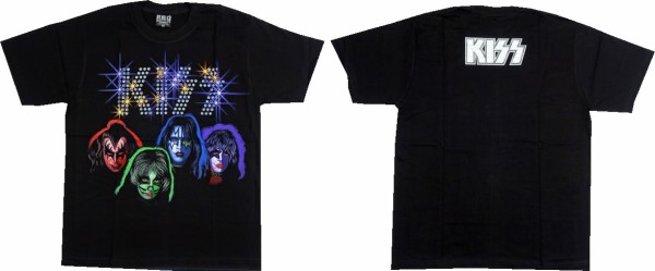 Kiss キス メンバーイラストロックtシャツ ロックtシャツをコレクションするブログ