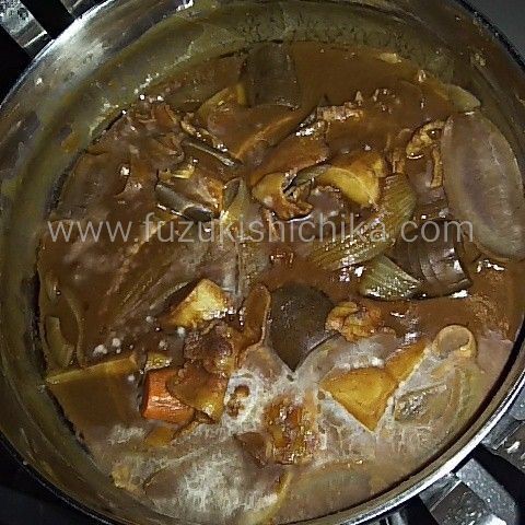 閲覧注意 カレーにカビ 食べることなく処分してごめんなさい フヅキシチカひきこもりblog