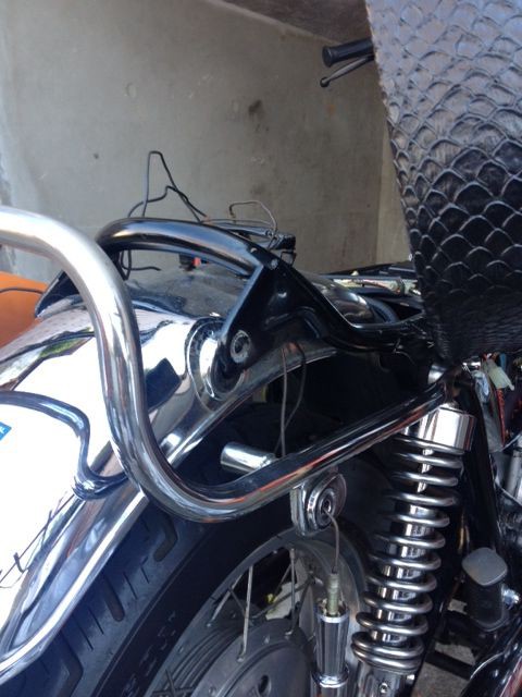 Xs650 ウィンカー交換 Fxstc 91 Xs650sp 78