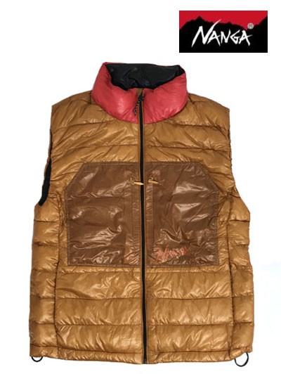 NANGA ナンガ AERIAL DOWN VEST PACKABLE エアリアルダウン