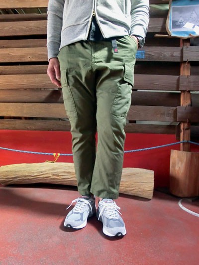Gramicci グラミチ MIL CROPPED PANTS ミリタリークロップド