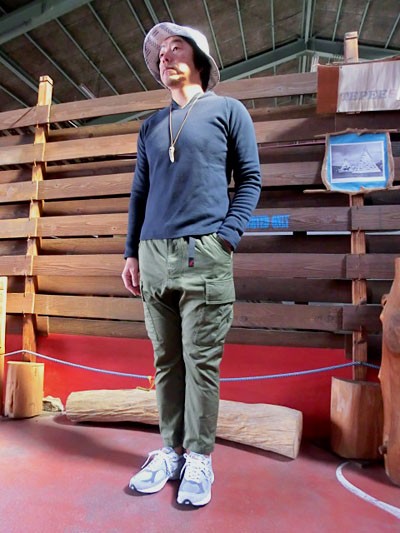 【高い素材】 Gramicci グラミチ MIL CROPPED PANTS ミリタリークロップド パンツ