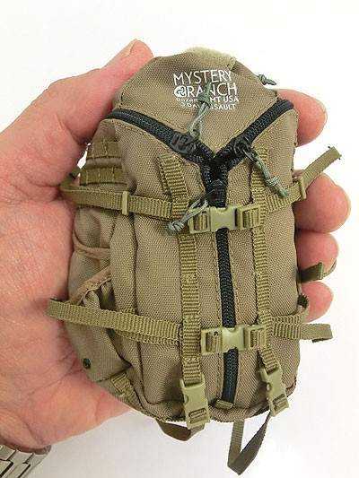 MYSTERY RANCH 3デイアサルト 限定200 1&frasl;6スケールミニチュアモデル
