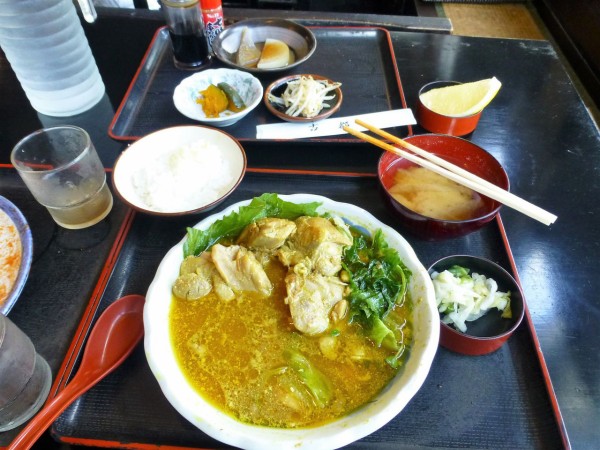 入間市の 古都 で デカ盛りナポリタンセット Gakudaiの週末はデカ盛り