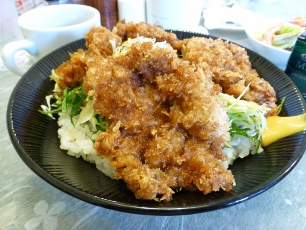 れすとらん あかい自転車 ひたちなかの あかい自転車 で プチデカ盛りソースカツ丼 Gakudaiの週末はデカ盛り