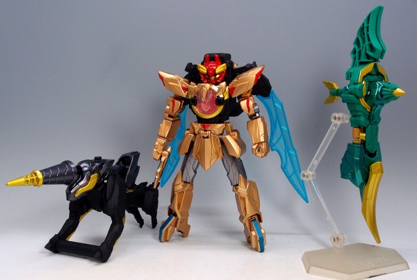 ミニプラ ナンバーワン合体シリーズ02 テガソード&イーグルシューター