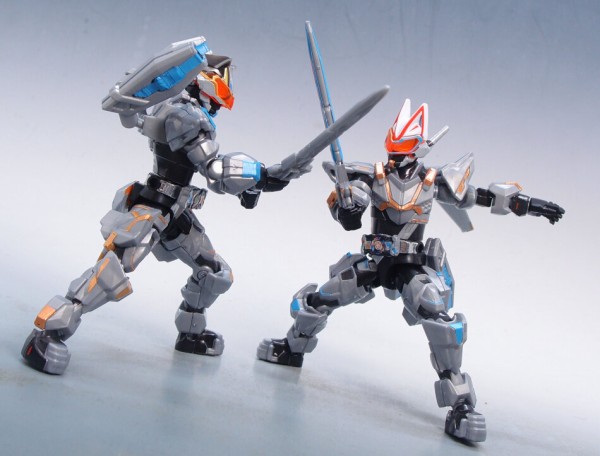 BANDAI - 装動 仮面ﾗｲﾀﾞｰｷﾞｰﾂID1・ID5 仮面ﾗｲﾀﾞｰﾘﾊﾞｲｽ by9 装動 仮面ライダーギーツ ID 1 ＆ 装動 仮面ライダーリバイスの