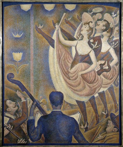 ジョルジュ・スーラ、【シャユ踊り】、新品高級額 額装付、年代物・希少画集画 隠れ名画 シャユ踊り（ジョルジュ・スーラ作） : 世界美術館巡り旅