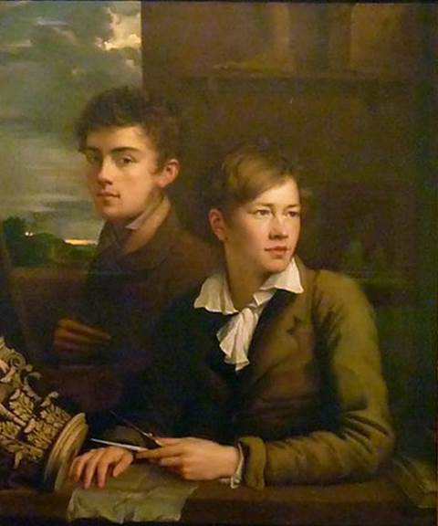 バーガス　　絵画 カール・ヨーゼフ・ベガス : 世界美術館巡り旅