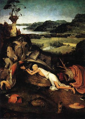 隠れ名画 十字架を担うキリスト（ヒエロニムス・ボス作） : 世界