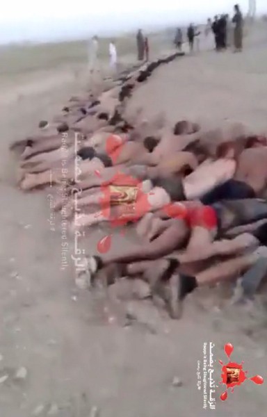 動画 画像有 イスラム国 Isis シリア北部タブカ空軍基地の捕虜処刑画像を公開 もだにゅーす 旧孤男 喪男速報