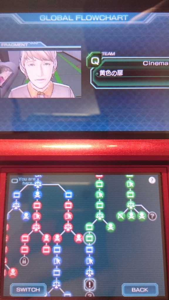 3ds ゼロエスケープ 刻のジレンマ プレイ日記 Dチーム Decisionゲーム 真実の扉 ゲームは脳力 能力をアップさせる至高のエンターテインメント ゲームをすると馬鹿になるなんて言わせない