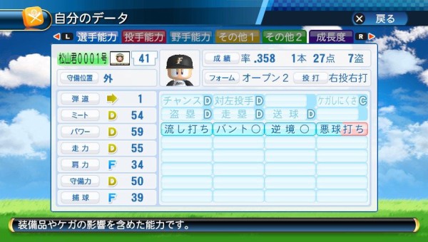 Psv パワプロ16 プレイ日記 マイライフ この成績で2軍落ちは厳しすぎる ゲームは脳力 能力をアップさせる至高のエンターテインメント ゲームをすると馬鹿になるなんて言わせない