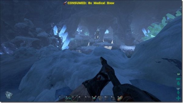 Ark 追加caveの攻略 Snowcave編 げぇむはしりがき