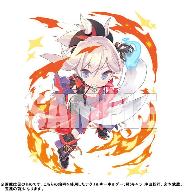 Fate デスクトップアーミー　宮本武蔵　沖田総司　玉藻の前　3点セット デスクトップアーミー』×『FGO』コラボ第3弾は沖田総司、玉藻の