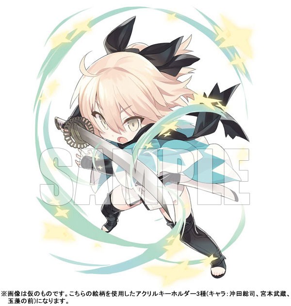 Fate デスクトップアーミー　宮本武蔵　沖田総司　玉藻の前　3点セット デスクトップアーミー』×『FGO』コラボ第3弾は沖田総司、玉藻の