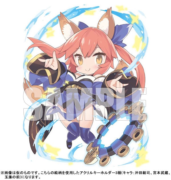 Fate デスクトップアーミー　宮本武蔵　沖田総司　玉藻の前　3点セット 和風な衣装も細部まで丁寧に再現!!『Fate/Grand Order』コラボ第