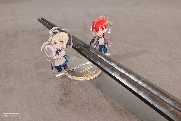 衛宮さんちの今日のごはん　Fate アニメイト限定　箸置きセット　セイバー 衛宮さんちの今日のごはん Fate アニメイト限定 箸置きセット