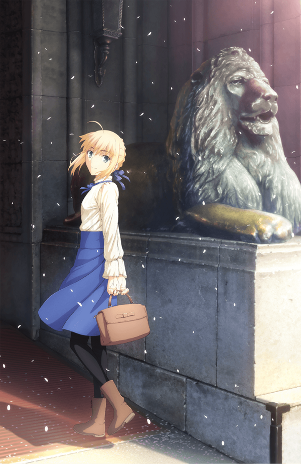 Fate HF 三越 版画 複製原画 セイバー アクリルスタンド 未開封 Fate × 三越 版画「セイバー」複製原画 未開封アクリルスタンド 付き