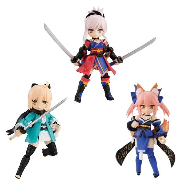 Fate デスクトップアーミー　宮本武蔵　沖田総司　玉藻の前　3点セット デスクトップアーミー』×『FGO』コラボ第3弾は沖田総司、玉藻の