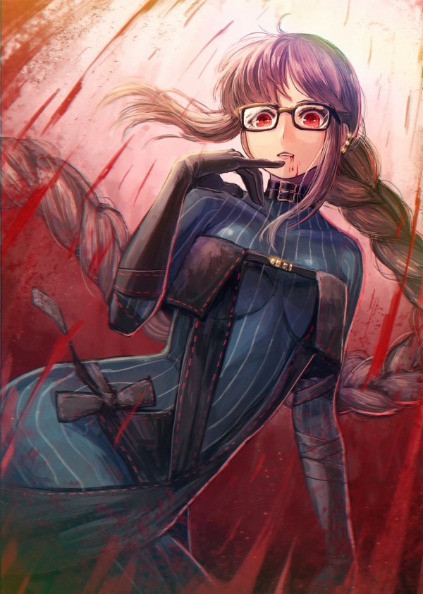 Fgo 口元の血が超気になるミステリアスな虞美人さんのイラストが話題になっていた Fateなう