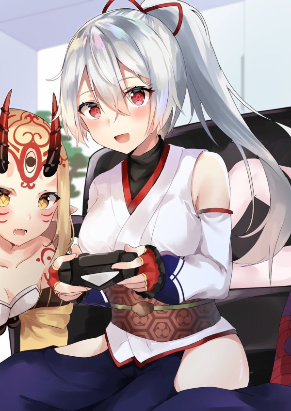 Fgo 悶絶必至 アレに超夢中になってるインフェルノちゃんが超可愛いと話題のイラスト発見 Fateなう