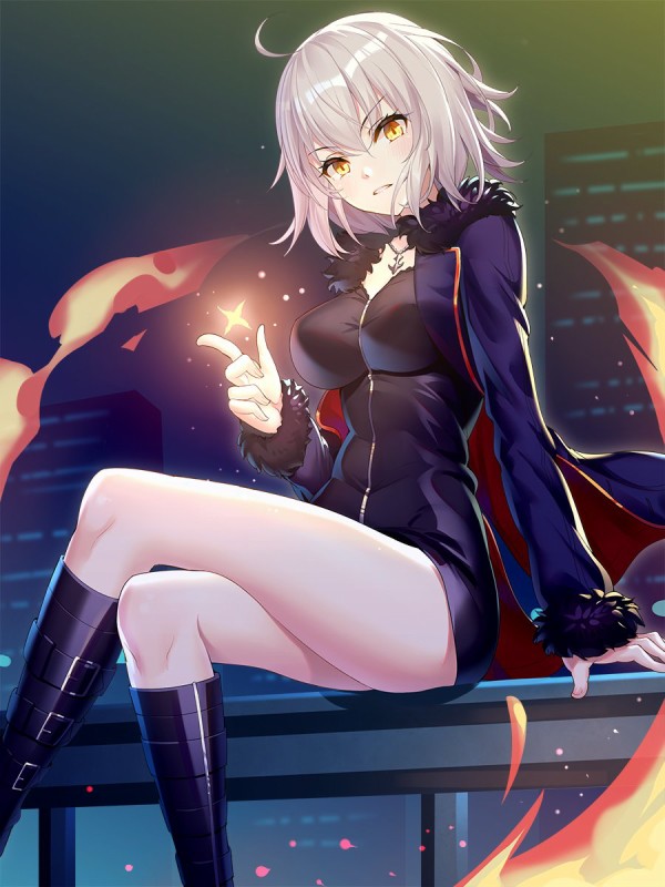 Fgo 格好がエロ可愛い新宿オルタさんイラストが大絶賛されていた Fateなう