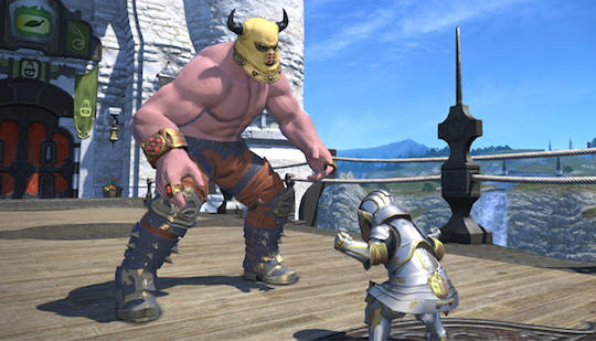 ドラクエのゴーレムが 新生ff14 の世界にあらわれた あらくれ装備もあるよ Ff14 特報ガジェq