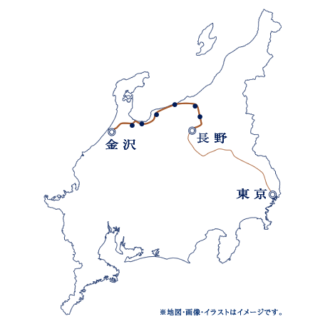 東京 金沢 北陸新幹線の名前 愛称 を一般募集 ネット上の予測 はくたか はくさん が多数 特報ガジェq