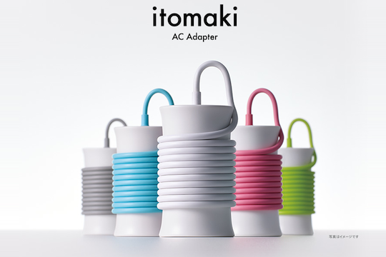 ケーブルをクルクル巻き付ける 糸巻き型のiphone充電アダプタ Itomaki 6月中旬に発売 特報ガジェq