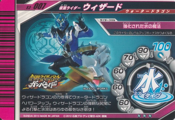 シャバドゥビ3弾カードリスト : ガンガンセメロｰガンバライド
